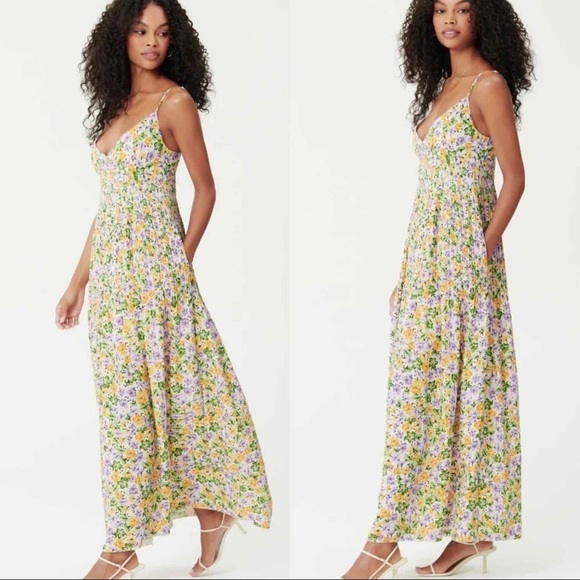 Nicholas Susan Dress Whistledown Floral Size 4 - Picture 13 of 15